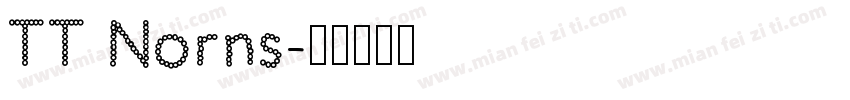 TT Norns字体转换